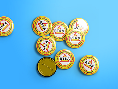 RTSA pin buttons