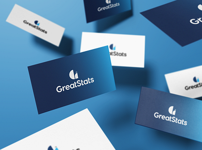 GreatStats cards brand identity branding graphic design illustrator logo logo design