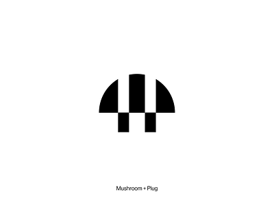 Mushroom + Plug branding branding concept branding design electricity logo logo logodaily logodesign logodesigner logodesigns logos logosai logoset logosketch logotype