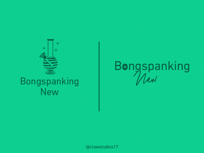 Bongspanking brand identity branding corporateidentity graphic design illustrator logo
