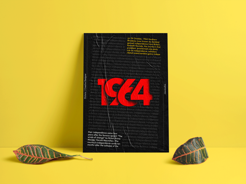1964 graphic design adobe photoshop poster