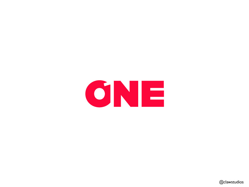 One negative space logo negative space illustrator logo corporateidentity brand identity graphic design