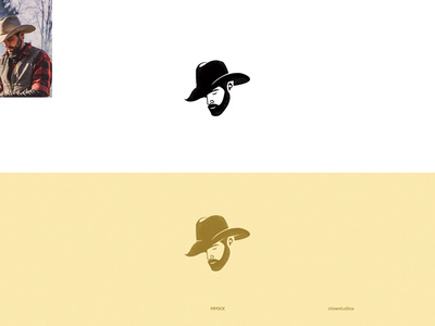 Cowboy x brand identity cowboy cowboy hat graphic design graphicart icon illustrator logo minimalistic unsplashed