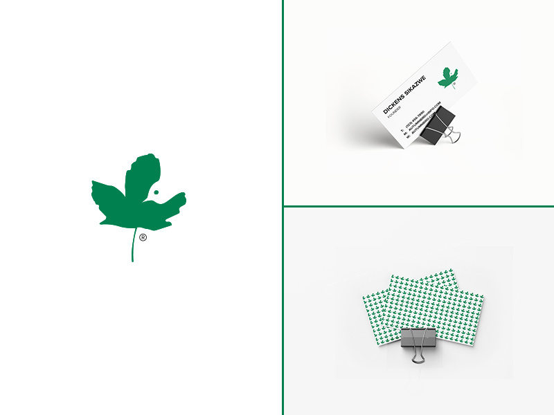 Autumn Bird autumn green branding bird minimalistic brand identity graphic design