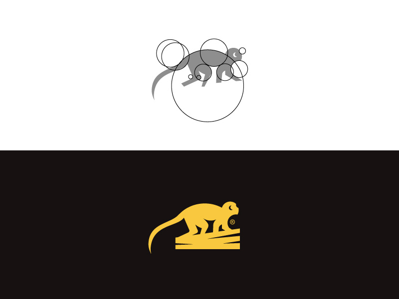 Mankie branding negative space monogram minimalism design graphicart logo minimalistic illustrator brand identity graphic design