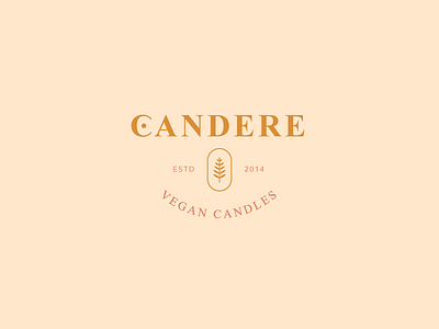 Random Logos – 02 brand branding candles challenge clean cozy design icon logo minimal minimalism simple typography vegan