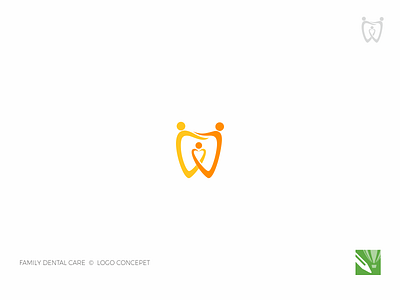 Family Dental Care Logo Concept logo