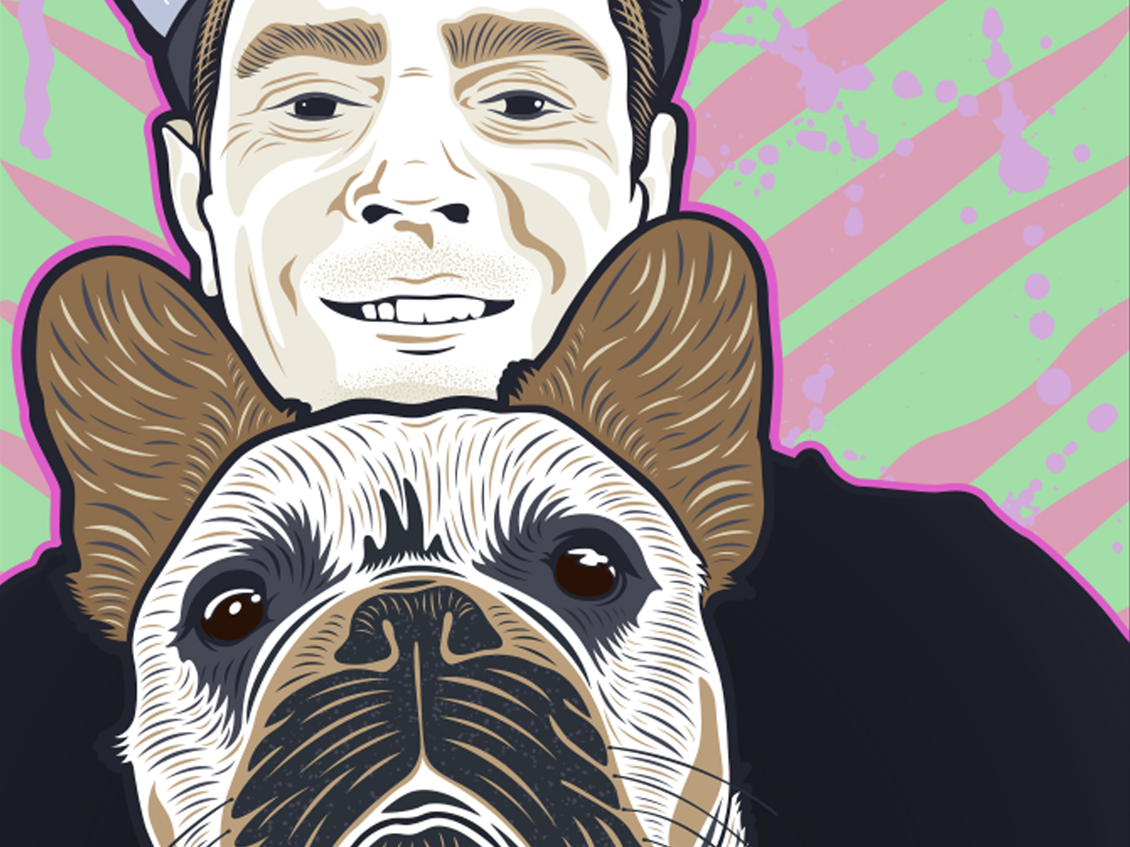 Me n' Hank by Ben Koscielniak on Dribbble