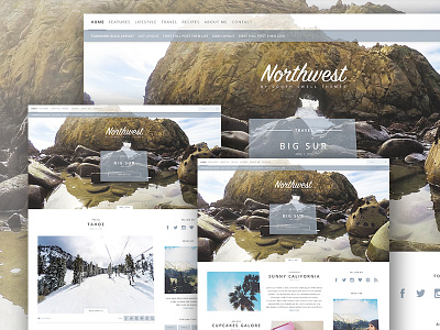 Northwest responsive website design big sur blog design northwest pixels responsive website website design