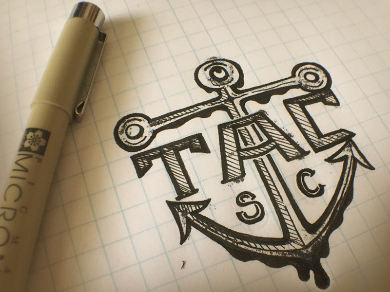 Anchor doodle by Ben Koscielniak on Dribbble