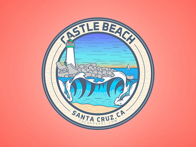 Castle Beach Santa Cruz, Ca