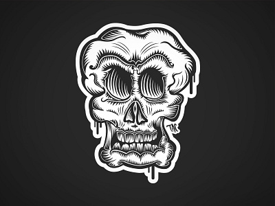 Skull art art design graphicart illustration skull tac tacapparel vector