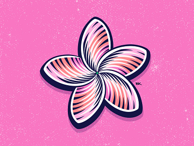 Plumeria aloha flower hawaii plumeria vector