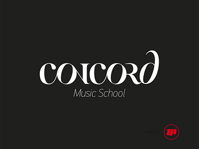 Concord Music School concord contrast lettering music piano rhythm school shanghai