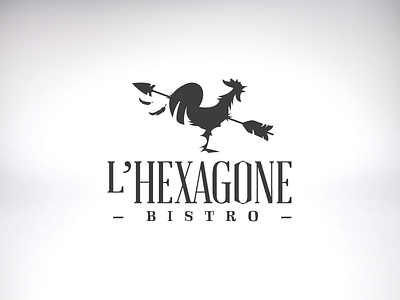 L'Hexagone 02 arrow bistro cantine rooster