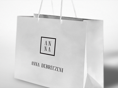 Anna Debreczeni Logotype antiqua branding custom fashion letter type