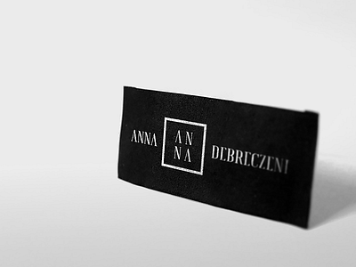 Logotype in use fashion label