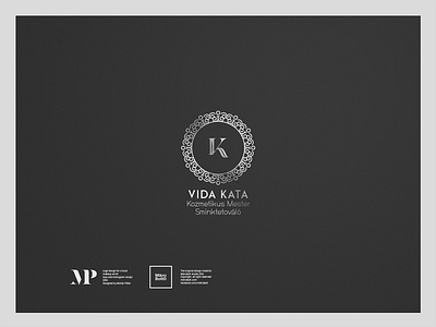 VK monogram (final version) logo logo design monogram makeup