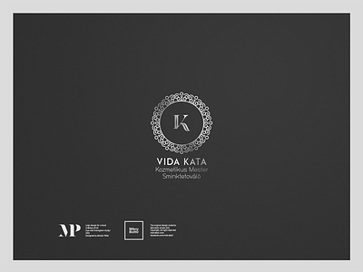 VK monogram (final version) logo logo design monogram makeup