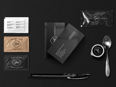 GERO Patisserie stationery items confectionery id book identity logo logodesign logotype patisserie sweet shop typography