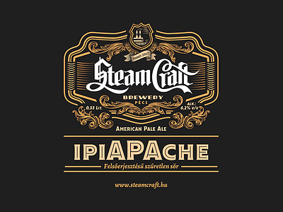 SteamCraft Brewery label