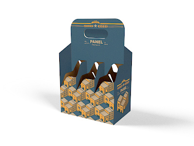 Panel beer packaging concept