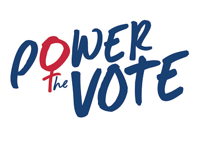 Power the Vote Logo for League of Women Voters logo