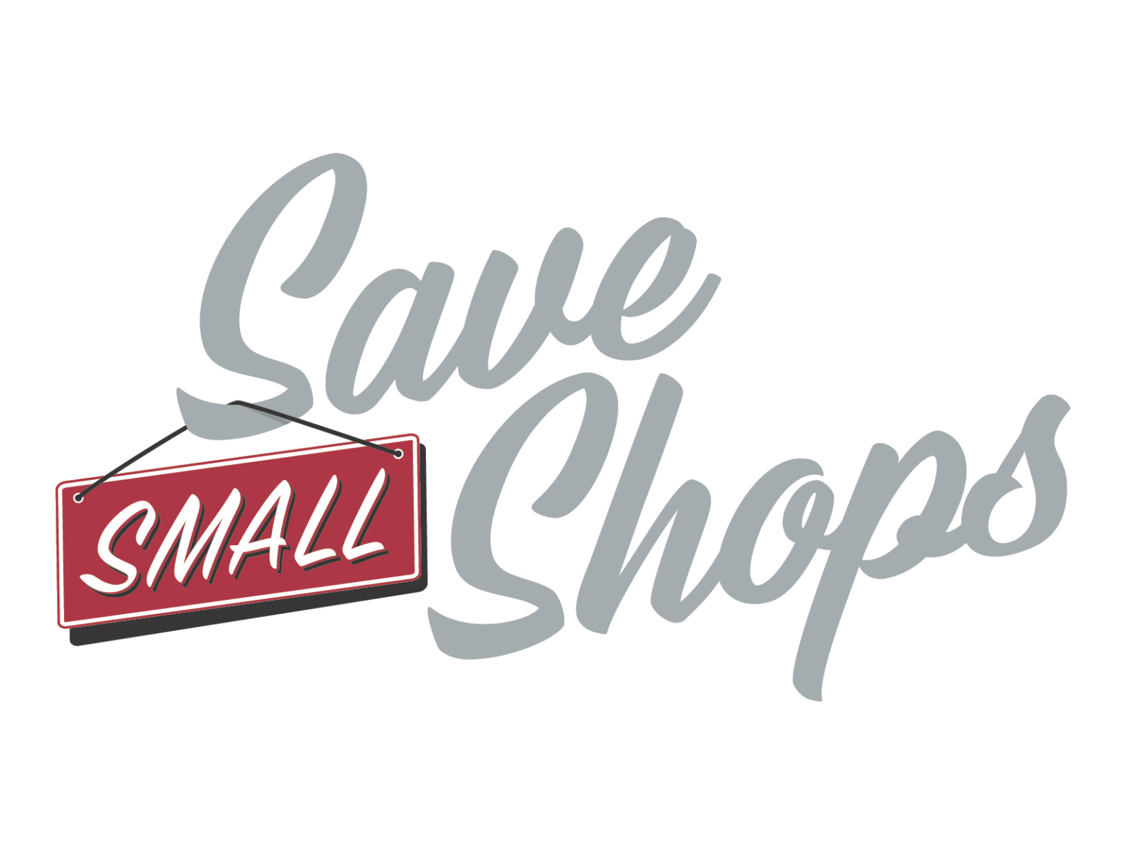 Save Small Shops logo by Eileen Noren on Dribbble