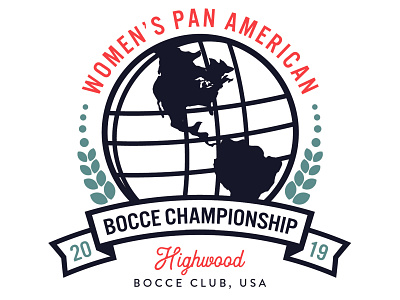 Pan Am Bocce logo