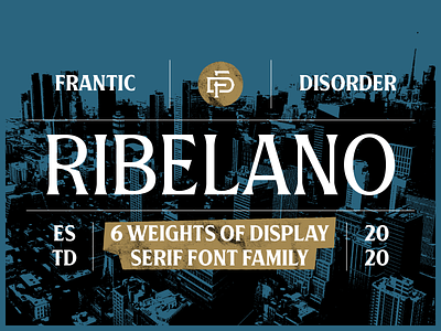 Ribelano Typeface font rebel serif type design typeface typography