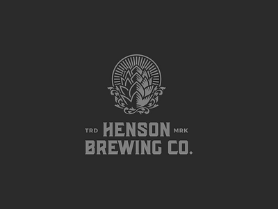 Brewing Logo beer brewing design hop cone logo vintage