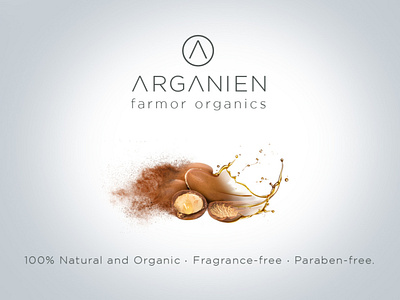 logo design for a natural beauty brand all natural argan oil beauty beauty industry beauty logo brand identity branding cosmetics feminine logo logo logo design natural natural beauty natural oils organic