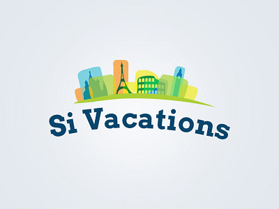 Travel Agency Logo branding holidays logo travel travel agency