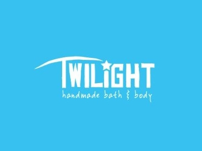 logo for a hand-made cosmetics brand beauty blue cosmetics handmade logo twilight