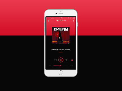 Daily UI Challenge #009 - Music Player