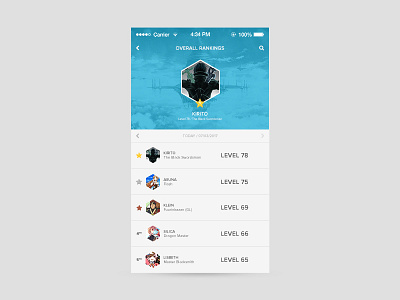 Daily UI Challenge #019 - Leaderboard android daily challenge ios leaderboard user interface