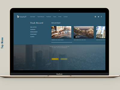 Modern website design inspiration navigation bar ui ux webdesign website