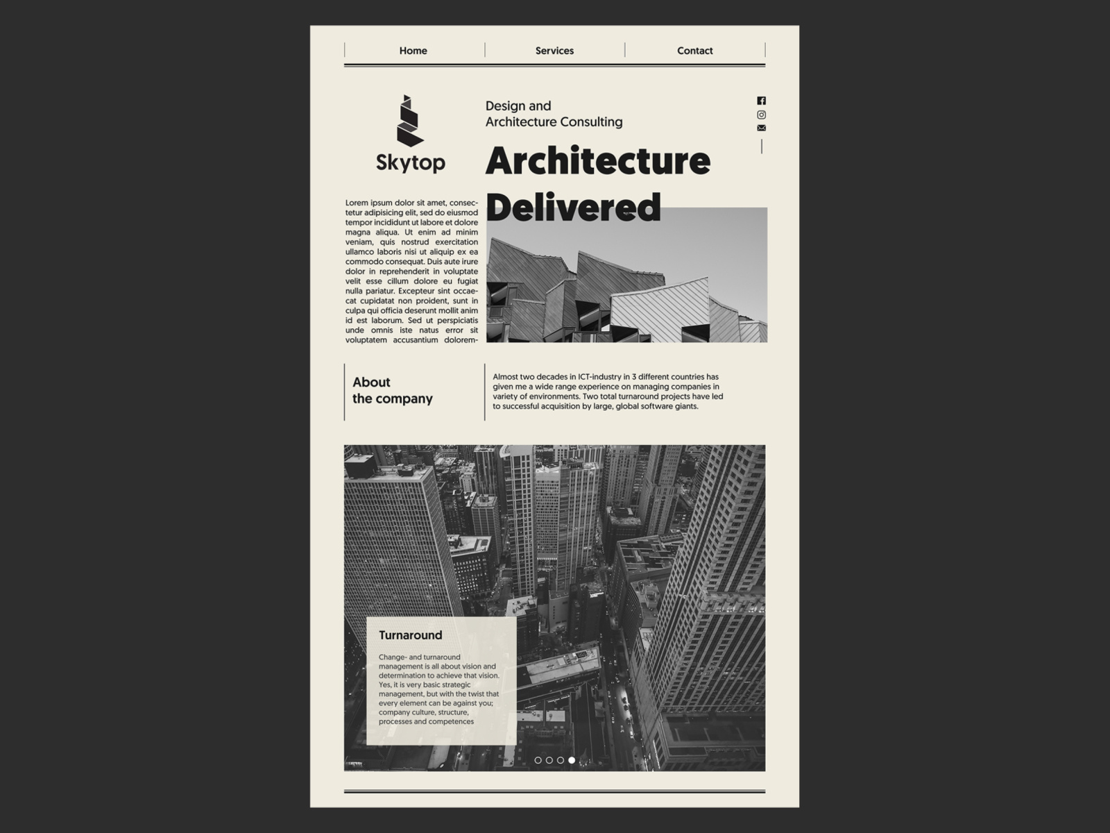 Newspaper style website by Ahmed Abdalla on Dribbble