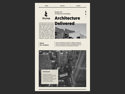 Newspaper style website