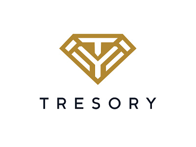 Tresory jwellery luxury ty logo type typography