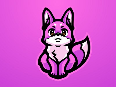 Foxybaben branding character cute design esport gamers gaming logo mascot sport streamer