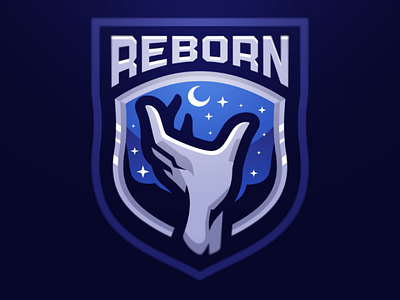 Reborn branding character design esport gamers gaming illustration logo logotype mascot sport streamer undead zombie