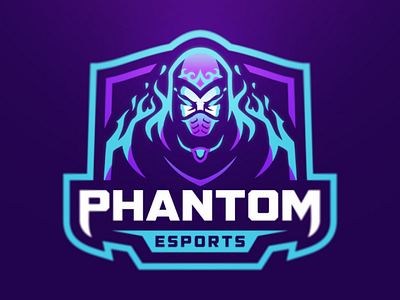 Phantom Esports branding character design esport gamers gaming illustration logo mascot sport stayhome staysafe streamer