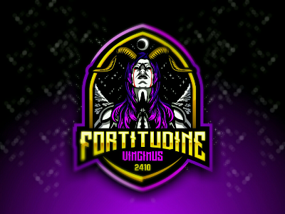 Fortitudine Vincimus branding design esport esport logo icon logo sport sport logo team