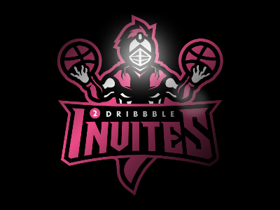 Dribbble Invitations branding debuts dribbble esport icon illustration invitation knight logo sport