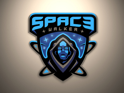 Space Walker art branding design dribbble esport esport logo game gaming graphic icon illustration logo mascot sport team vector