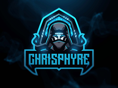 Chrisphyre art artwork branding channel debut design esports gaming graphic illustration logo ninja sports streamer typography