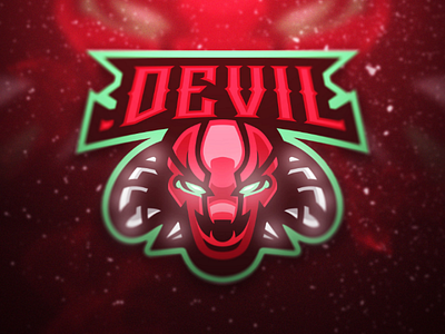 Devil art artwork branding dark design devil esport gaming graphic icon illustration logo sport