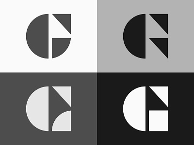 Letter G - Logo, lettermark, branding, icon, geometric branding icon letter lettering lettermark logo logotype monogram simple logo symbol typography