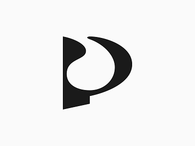 The Letter P - Logo, Icon, Lettermark, Branding, Simple Design branding icon letter p lettering logo logo mark logo p logos logotype mark minimalist logo monogram typography